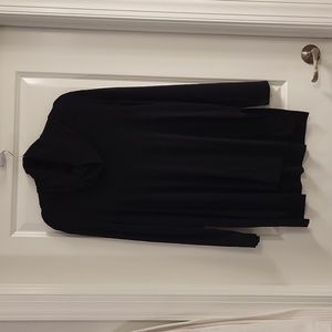 JJill Cowl Neck Tunic, XL Black